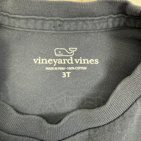 vineyard vines football whale toddler long-sleeve tee 3T - Picture 4 of 4